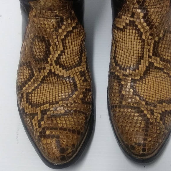 COPY - Mens Justin custom authentic cowboy boots - Picture 2 of 8